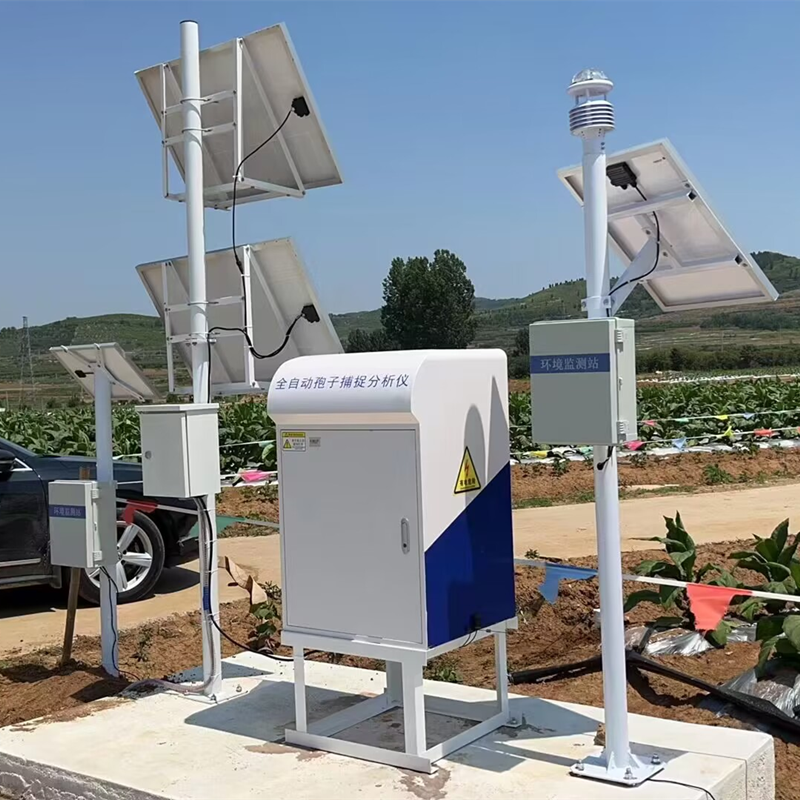 競(jìng)道農(nóng)業(yè)四情監(jiān)測(cè)系統(tǒng)在濰坊農(nóng)業(yè)產(chǎn)業(yè)園安裝